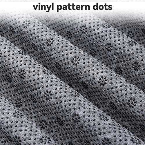 Pllieay 72x78.7 Inch Non Slip Final Backing Cloth, Vinyl Primary Tufting Cloth Backing Fabric, Non Slip Pad with Plum Blossom Pattern for Carpets Rug Tufting Gun Cushion Punch Needle - Image 3