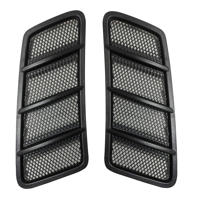 KYYET Driver and Passenger Side Front Hood Air Vent Grille Cover Trim Fits for Mercedes Benz W166 GL Class GL350 GL450 GL550 GL63 AMG ML350 ML550 ML63 20132016 Repalce 1668800105 1668800205