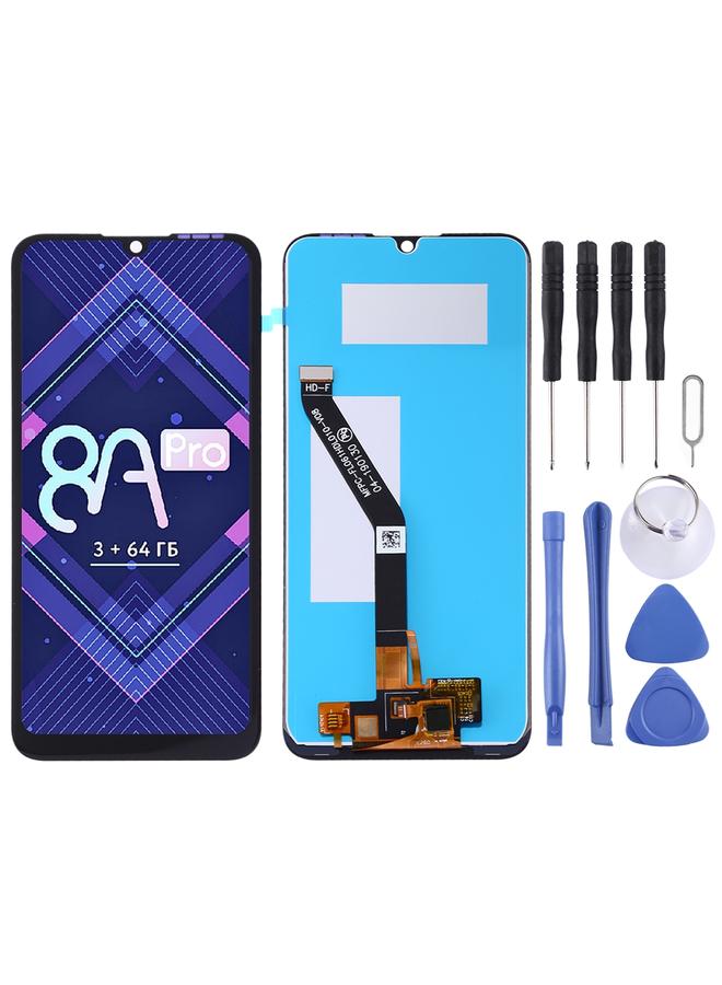 شاشة LCD بديلة OEM لهاتف Huawei Honor 8A Pro مع محول رقمي كامل التجميع باللون الأسود - Image 1