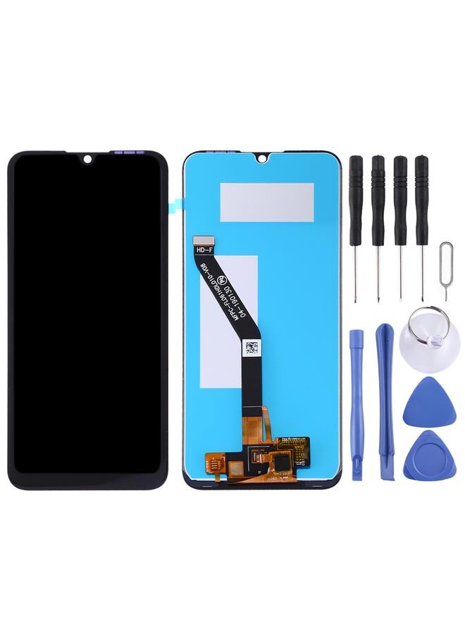 شاشة LCD بديلة OEM لهاتف Huawei Honor 8A Pro مع محول رقمي كامل التجميع باللون الأسود - Image 2