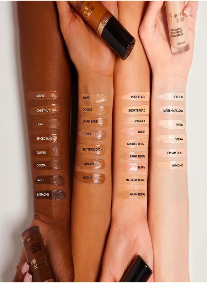 Too FacedCosmetics - Too Faced Born This Way Super Coverage Multi-Use Concealer  Butterscotch - rich tan with golden undertones 13.5ml - Image 1