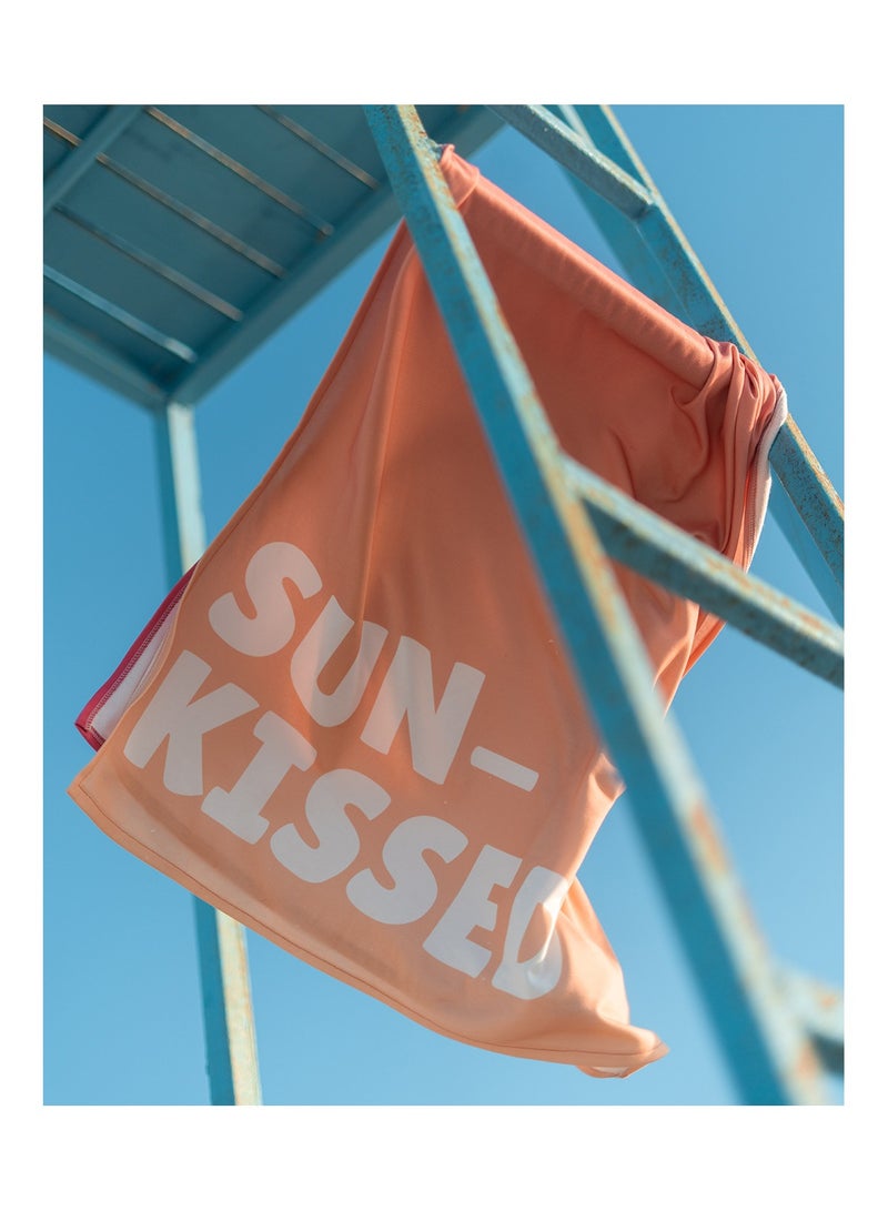 More cottons Sun Kissed Beach Towel Size: 60×180 cm  - Image 1