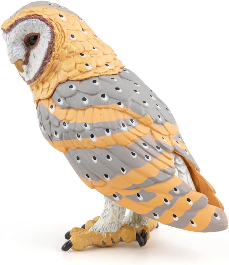Papo HandPainted  Figurine Wild Animal Kingdom  Owl 53000 Collectible  for Children  Suitable for Boys and Girls from 3 Years Old - Image 4