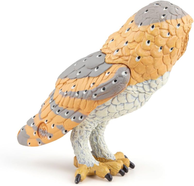 Papo HandPainted  Figurine Wild Animal Kingdom  Owl 53000 Collectible  for Children  Suitable for Boys and Girls from 3 Years Old - Image 5