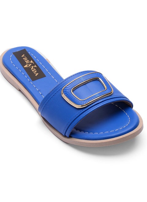Stylish Summer Slip-On SF-58-BLUE