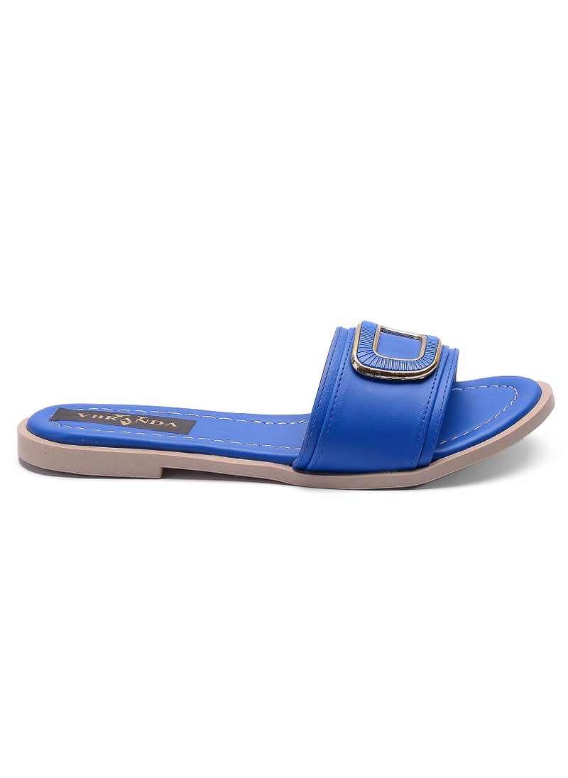 Vbranda - Stylish Summer Slip-On SF-58-BLUE - Image 1