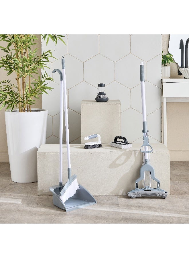 Home Box Alina Butterfly Mop - Grey - 120x27 cm - Image 5