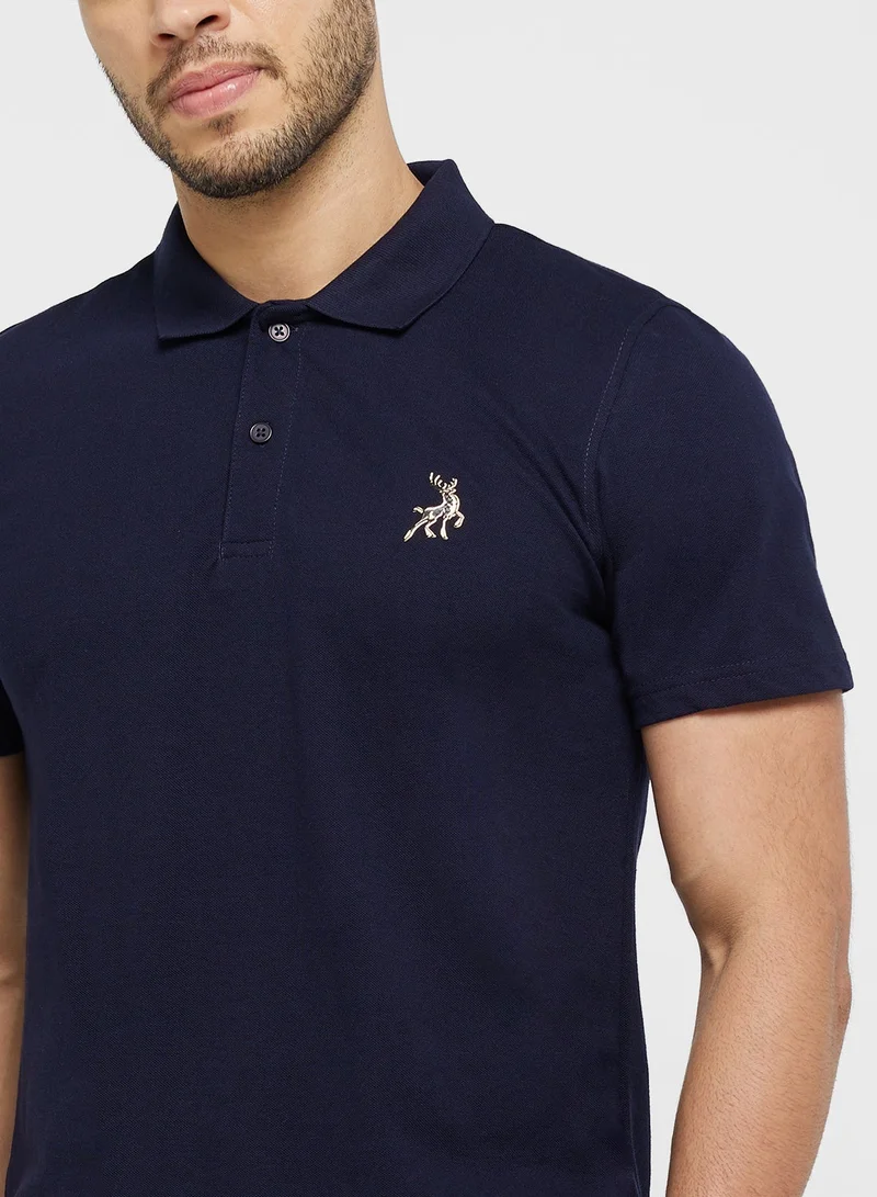 Robert Wood  Logo Polo Shirt for Men | Best Price UAE