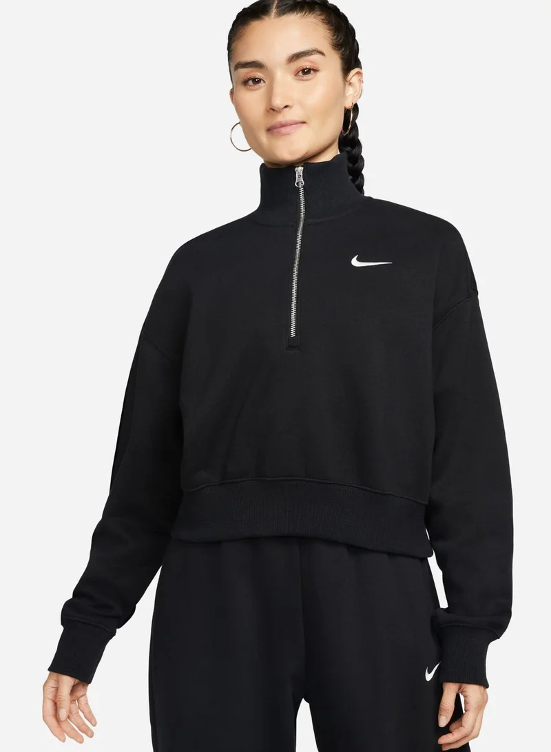 Nike Nsw Phoenix Fleece Cropped Hoodie