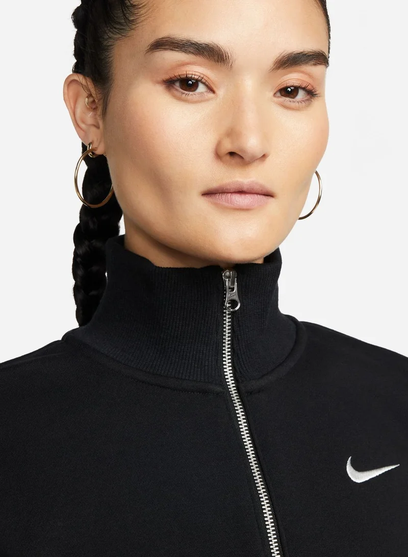 Nike Nsw Phoenix Fleece Cropped Hoodie