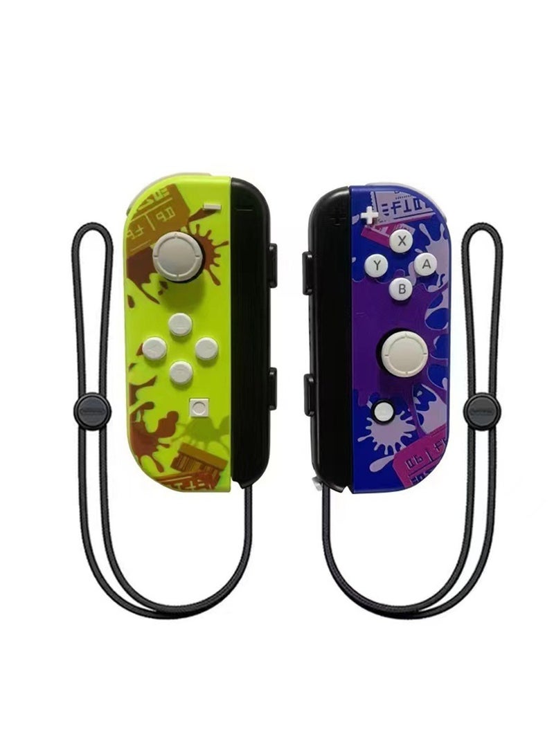 NS switch left and right handle joycon handle switch bluetooth handle with remote wake-up and hand strap - Image 1