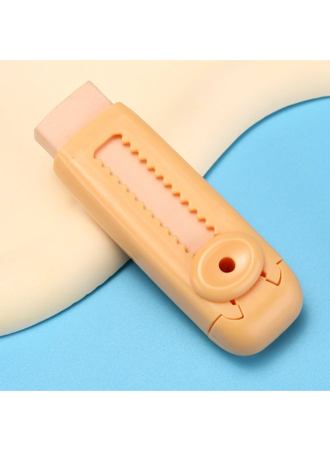 HELPS Cartoon Push-pull Eraser Student Color Clean Less Crumbs Replaceable Core Rubber Suit Children's Stationery - Image 1