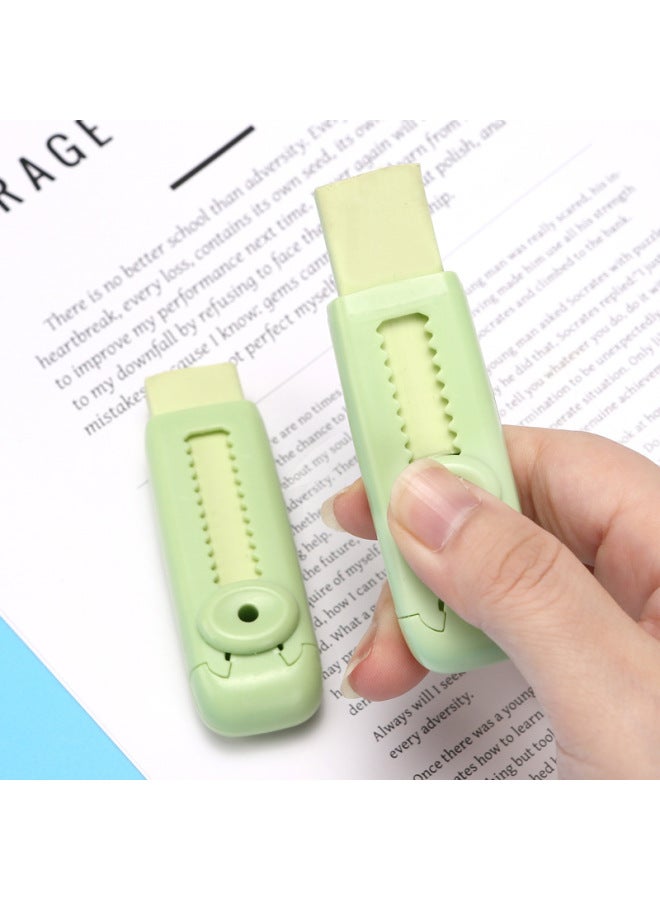 HELPS Cartoon Push-pull Eraser Student Color Clean Less Crumbs Replaceable Core Rubber Suit Children's Stationery - Image 4