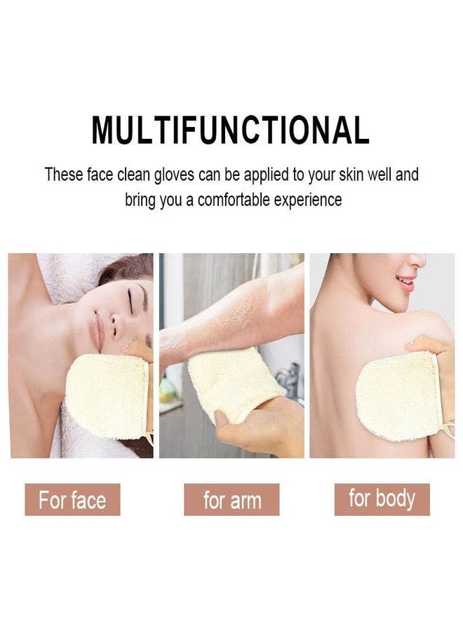 VIVITO 7-in-1 Facial Cleansing Mitt Set | Reusable Microfiber Makeup Remover Cloths & Exfoliating Mitts | Washable Chemical-Free Face & Eye Wipes | Eco-Friendly Skincare Tool for Women, Sensitive & Acne-Prone Skin (Multicolor, 4 Set (7 Mitts)) - Image 5