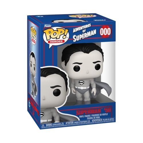 Funko Pop Heroes Shield Through The Ages Superman 50 DC Comics Collectable Vinyl Figure Gift Idea Official Merchandise Toys for Kids Adults DC Comics Fans - Image 1