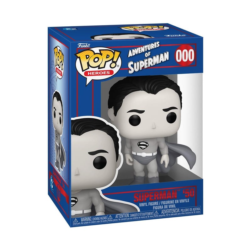 Funko Pop Heroes Shield Through The Ages Superman 50 DC Comics Collectable Vinyl Figure Gift Idea Official Merchandise Toys for Kids Adults DC Comics Fans - Image 3