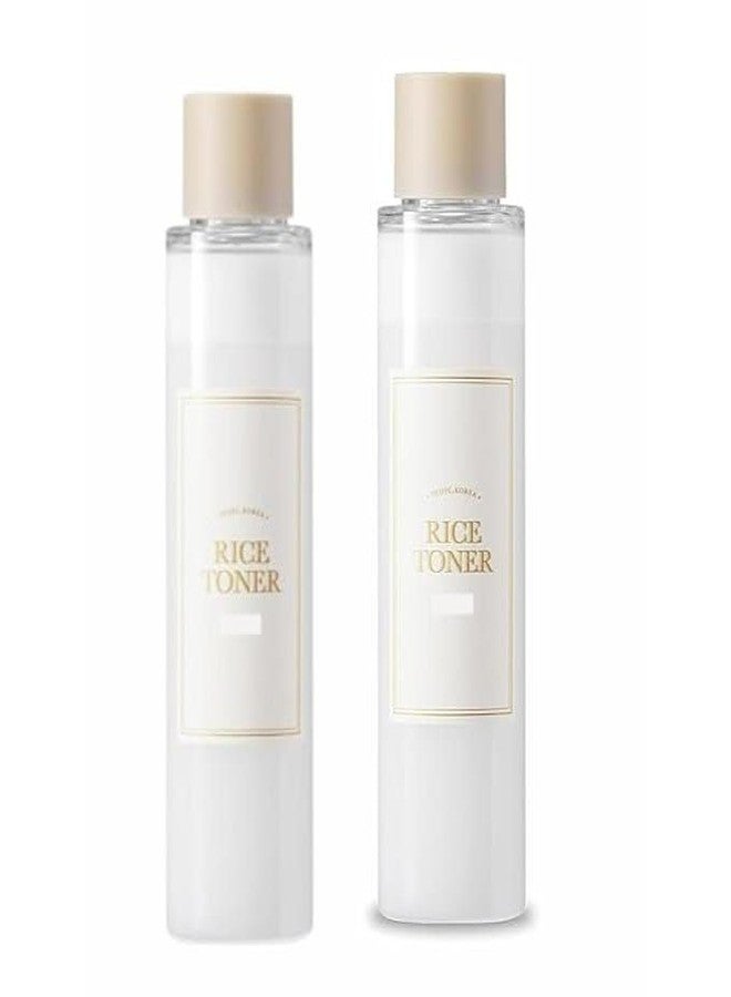 SEINON'S Rice Toner - Milky Korean Toner for Glowing Skin with Niacinamide, Rice Water Essence for Hydration & Brightening - Vegan, Fragrance-Free, for Dry, Dull & Combination Skin, Glass Skin Effect