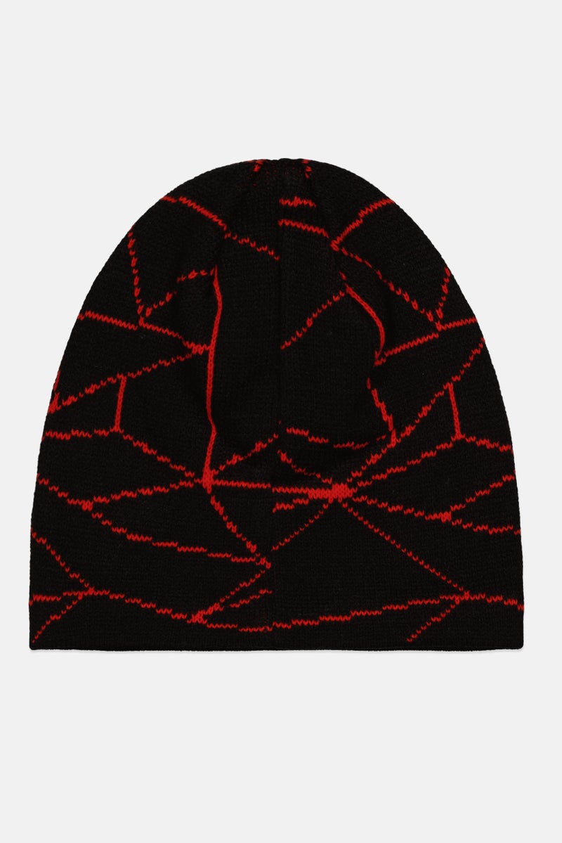 Spyder Kids Boy Brand Logo Beanie, Black  - Image 2