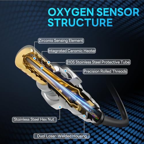 GAGOLCAR Oxygen Sensor Upstream Compatible with Continental Town Car Mark VII Ranger LTD Crown Victoria Escort Taurus Mustang & More Replace # SG23 - Image 3