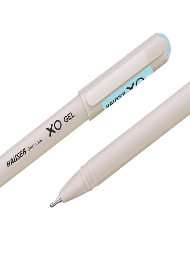 Hauser XO Gel Pen Stand | Sleek Body & Minimalistic Design With Matt Finish | Solid Body Type, Low Viscosity Ink | Ultra Durable Tip | Blue, Black & Red Ink, Pack of 50 Pens - Image 2
