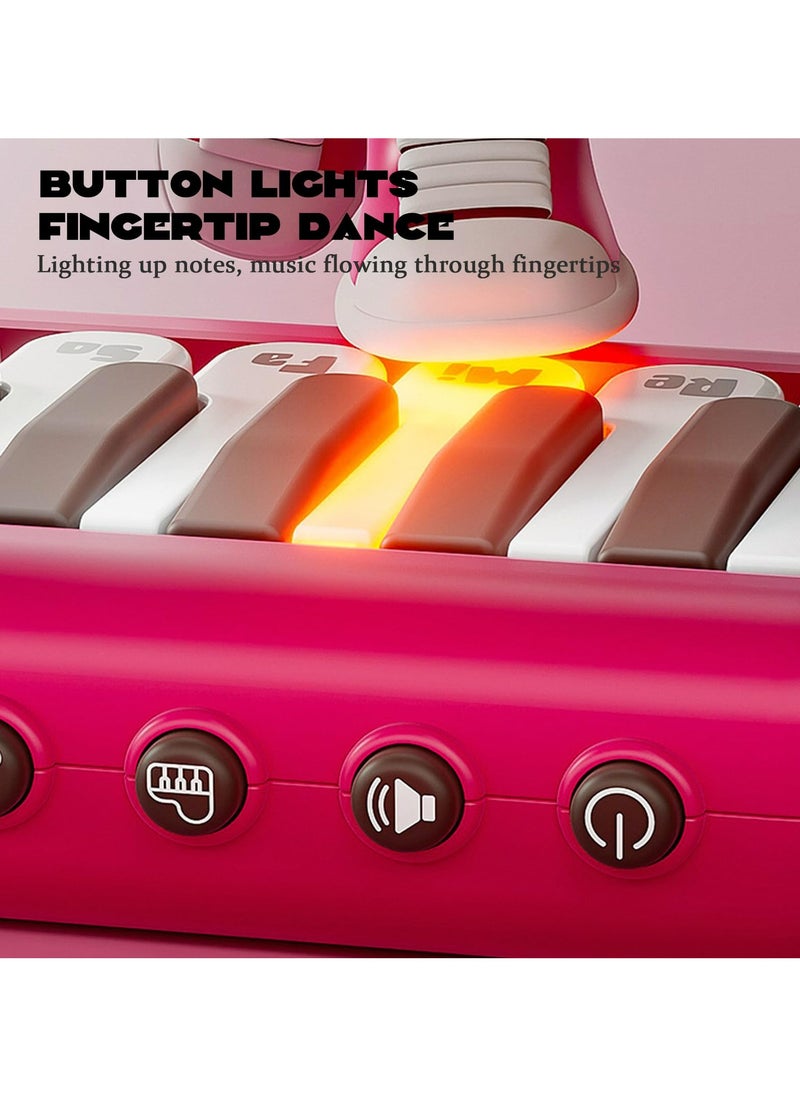 CMGTYYD - Kid Musical Keyboard, Preschool Music Piano Toy, Educational Toy with Light Effects for Cognitive Development and Fun - Image 1