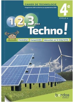 Bordas 1, 2, 3 Techno ! 4e 2021 - Cahier de Technologie é