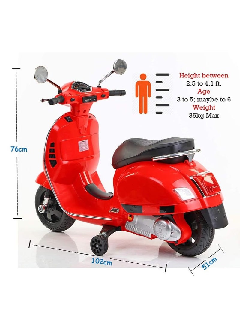 VESPA Vespa Rechargeable scooter for children aged 3 to 7 years  - Image 4