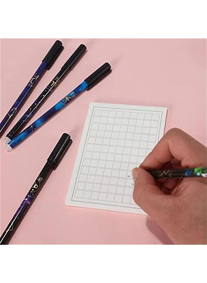 Generic 12 Pcs Erasable Gel Pens, 0.5mm Creative Stationery Students Gift  - Image 4