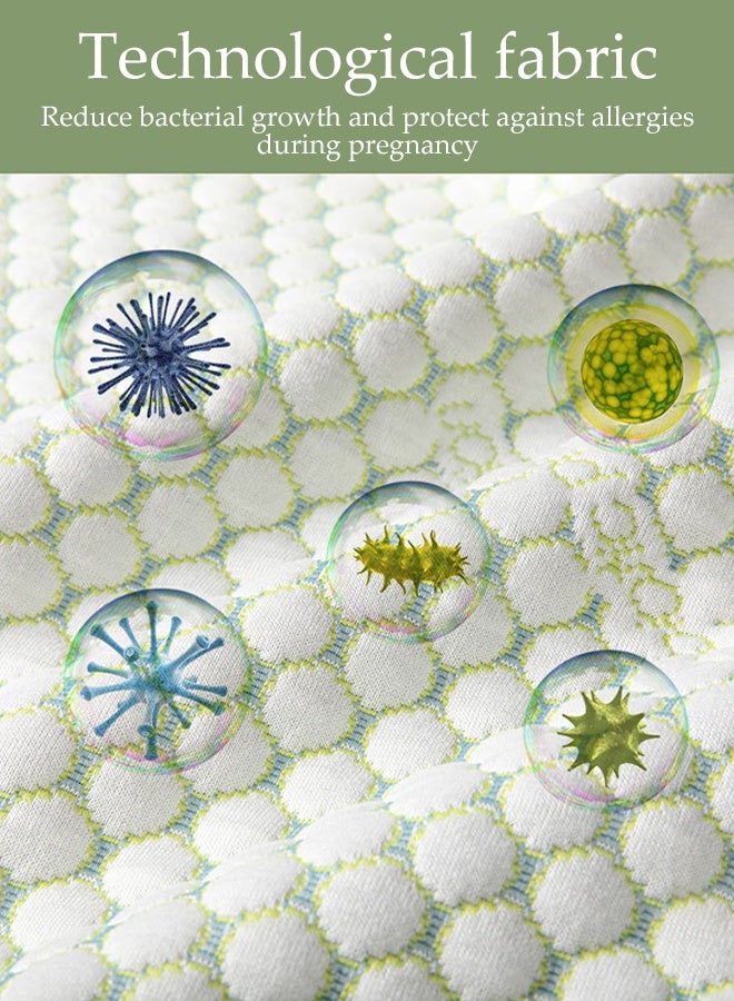 DUNISO 3 in1 Pregnancy Pillows H Shaped Side Sleeper Maternity Body Pillow Full Pregnancy Body Pillow, Support for Back Hips, Legs, Maternity Woman Pillow with Detachable and Adjustable Pillow Cover - Image 5