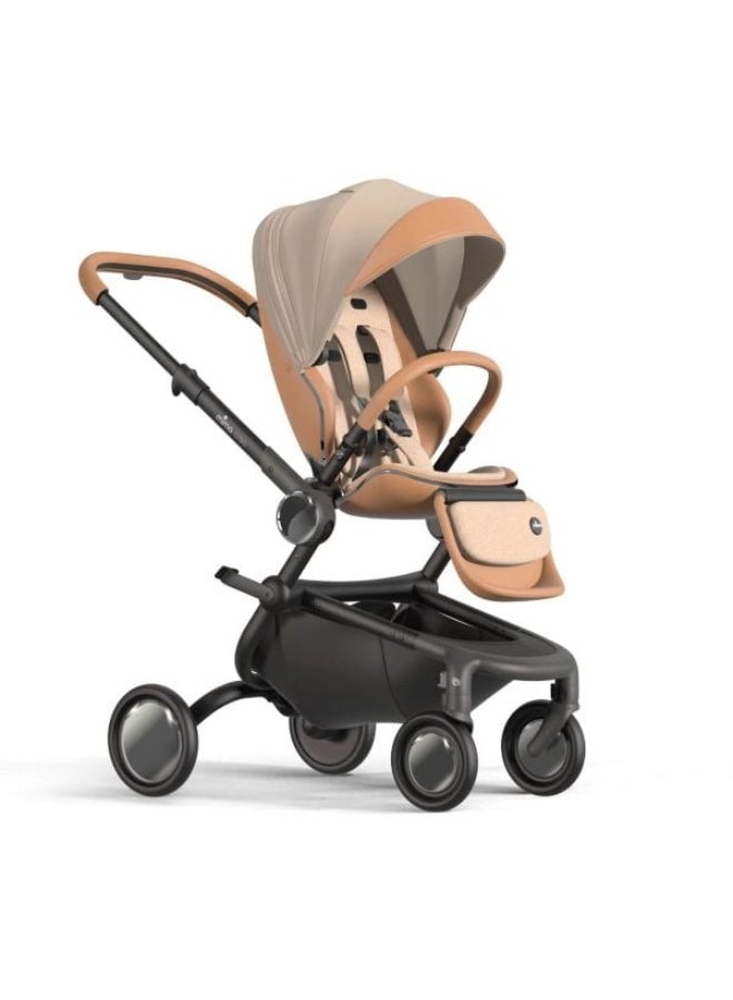 Mima Creo Stroller – Mocha | Eco-Friendly Modern City Stroller with Sleek Design & Comfort - Image 1
