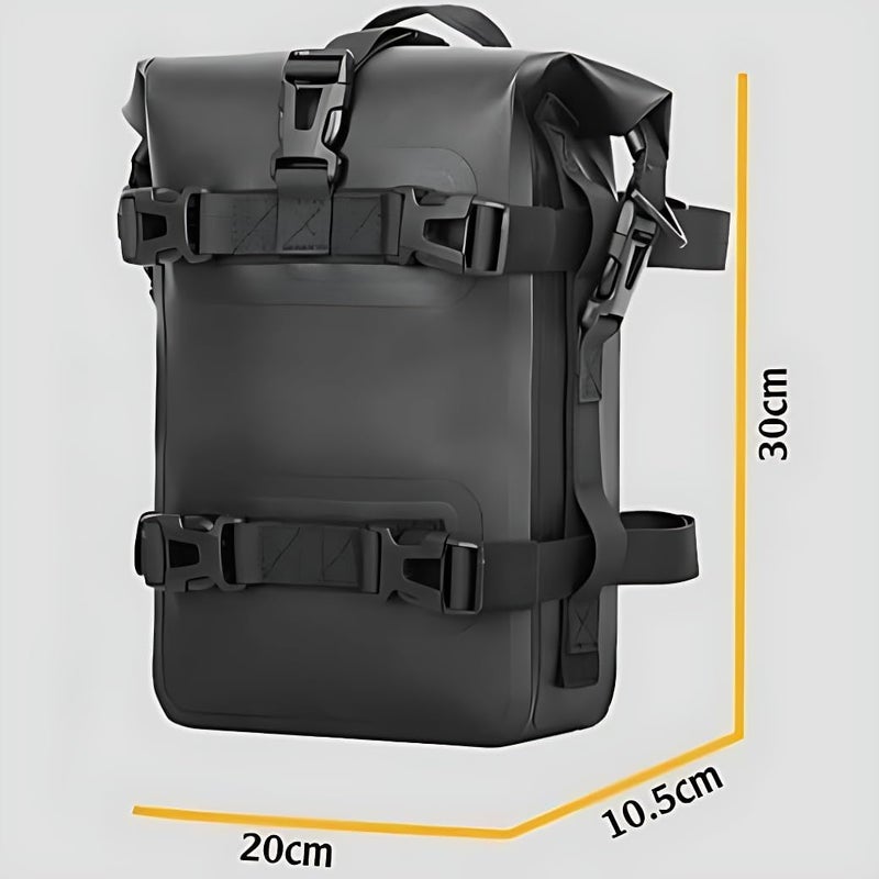 TORIOX Waterproof Motorcycle Saddle Bags 4L Capacity Tear Resistant Motorbike Side Hanging Bag Tail Bag for Outdoor Use Touring, Commuting to Work or School Luggage Riding Accessories - Image 2
