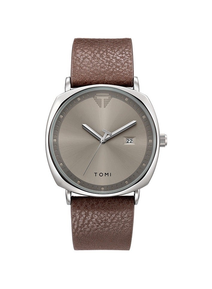 TOMI Unisex Fashion Quartz Watch - Trendy Minimalist Design for Men & Women | Casual Creative Timepiece - Image 1
