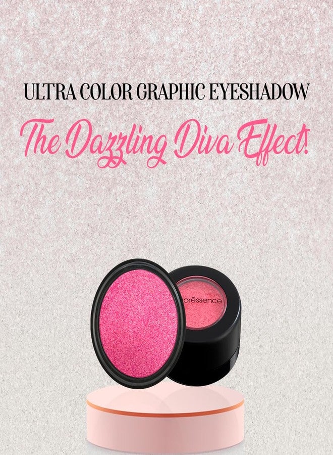 كالرسينس ظلال عيون كولوريسنس ألترا جرافيك | ١٤ لونًا لامعًا بتأثير براق | ثبات طويل الأمد ومقاوم للتجعد | فرشاة ظلال عيون مجانية - وردي فاتح - Image 2