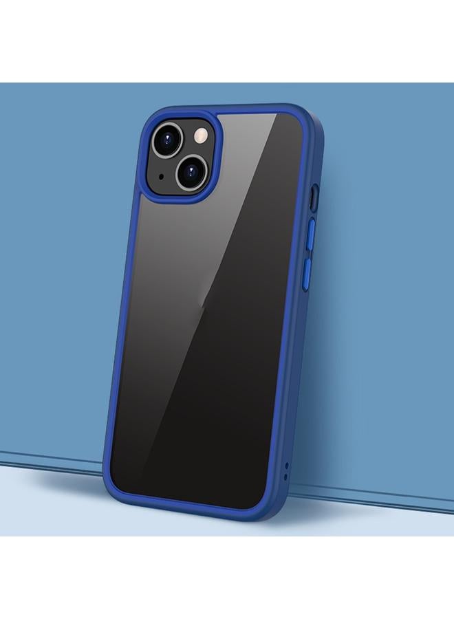 زبون جراب لهاتف iPhone 13 من سلسلة الألوان الرائعة من البولي كربونات + جراب واقٍ مقاوم للصدمات من مادة TPU - Image 1