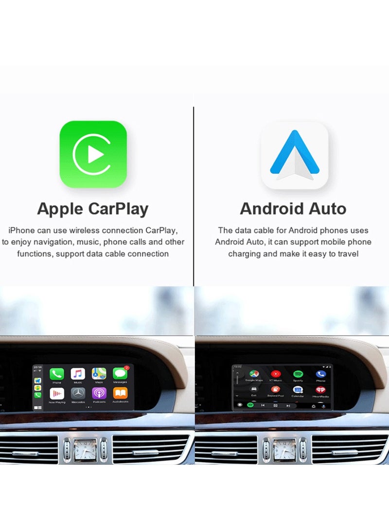 رايموس ترقية الوسائط المتعددة لنظام Raymos Wireless Carplay وواجهة Android Auto لنظام Linux لسيارة Mercedes Benz NTG4.0 - رسم خرائط الهاتف وتشغيل الصوت والفيديو المحلي، ودعم تثبيت نظام AHD الأمامي والخلفي مع كاميرا بانورامية بزاوية 360 درجة - Image 3