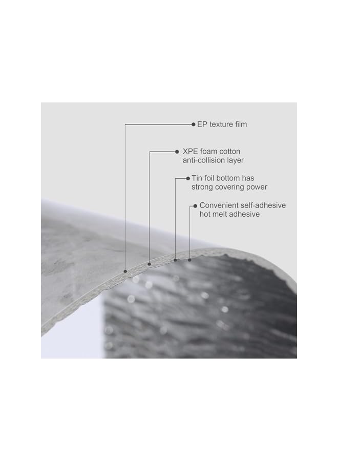 PROMASS promass Wood Grain Repair Tape, Self Adhesive Marble Repair Patch, Removable Self Adhesive Waterproof Floor Widely Used for Renovating Various Furniture in Kitchens, Living Rooms, and Bathrooms - Image 2