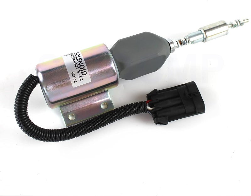 SINOCMP 12V Shut Off Solenoid for Ford 7.8L Engine - CP-U0372 Fuel Shutdown Solenoid - Image 4