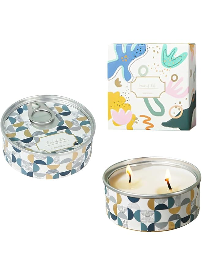 The Bros Scented Candles for Home Luxury Scented Candles Gift Set Natural Soy Wax Double Wick Aromatherapy Candles Fresh Floral Fragrance 18 Hour Burn Time Ideal for Birthdays Bath Yoga Diwali Christmas - Image 1