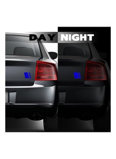 KASTWAVE Wheel Rims Decal Stripes Reflective Car Stickers, for 18-21 Inch Decoration Accessories for Cars Trucks Vehicle Automobile (Blue 6 Pcs)  - Image 5