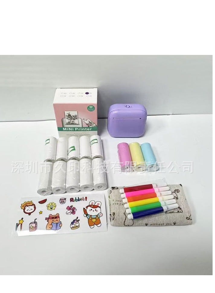 Mini Thermal Printer Incorrect Question Small Portable Photo Printer - Image 1