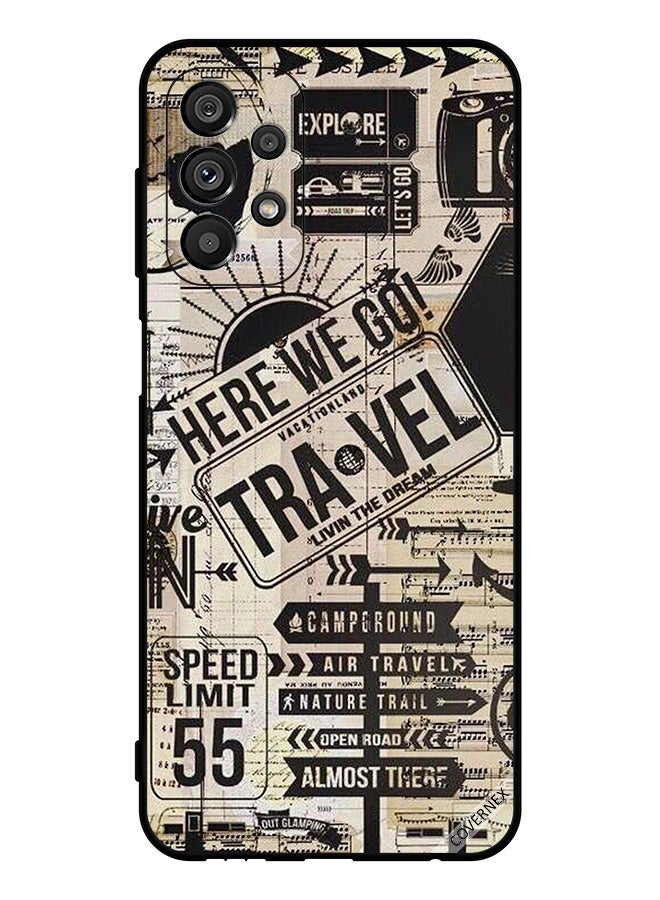 Covernex غطاء حماية لجهاز سامسونج جالاكسي A73 5G هنا نذهب للسفر - Image 1