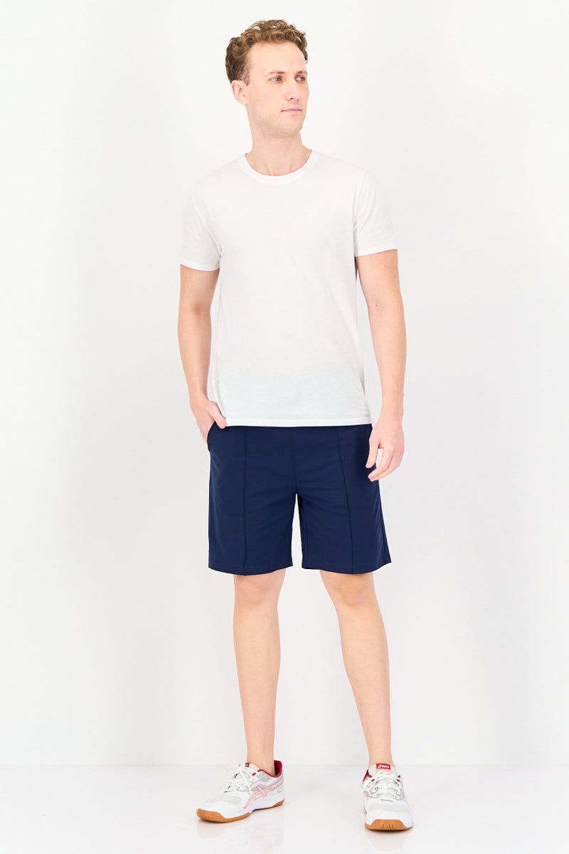 RBX Men Sportswear Fit Outdoor Shorts, Navy - Image 2