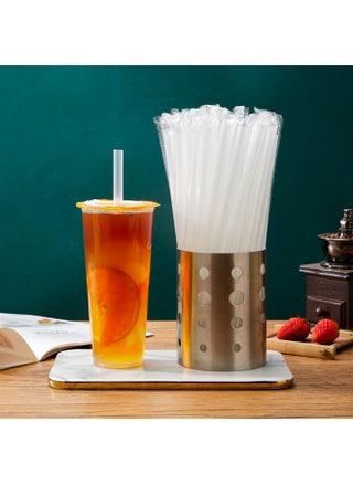 Disposable Straw Separate Packaging Pearl Milk Tea Coarse Straw Beverage Fine Straw Eight Treasure Porridge Plastic Transparent Color-Color:Hardened 1.1 Caliber [thick Pearl Straw]-Specifications:23cm Black 10,000 Pieces (whole Piece Discount) - pzsku/Z9909B27FF41088DF6CB2Z/45/1746209519/4a33f05b-cf6a-4ca8-84f2-3993e8442dff