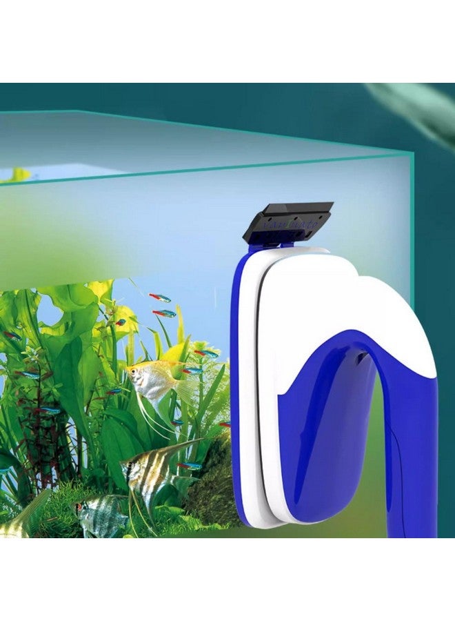 VAYINATO SOBO (SB-12 Large) Fish Tank Glass Cleaner Floating Aquarium Magnet Cleaner with Algae Scraper | Double-Sided Fish Tank Brush for Crystal Clear Viewing by Petzlifeworld - Image 1