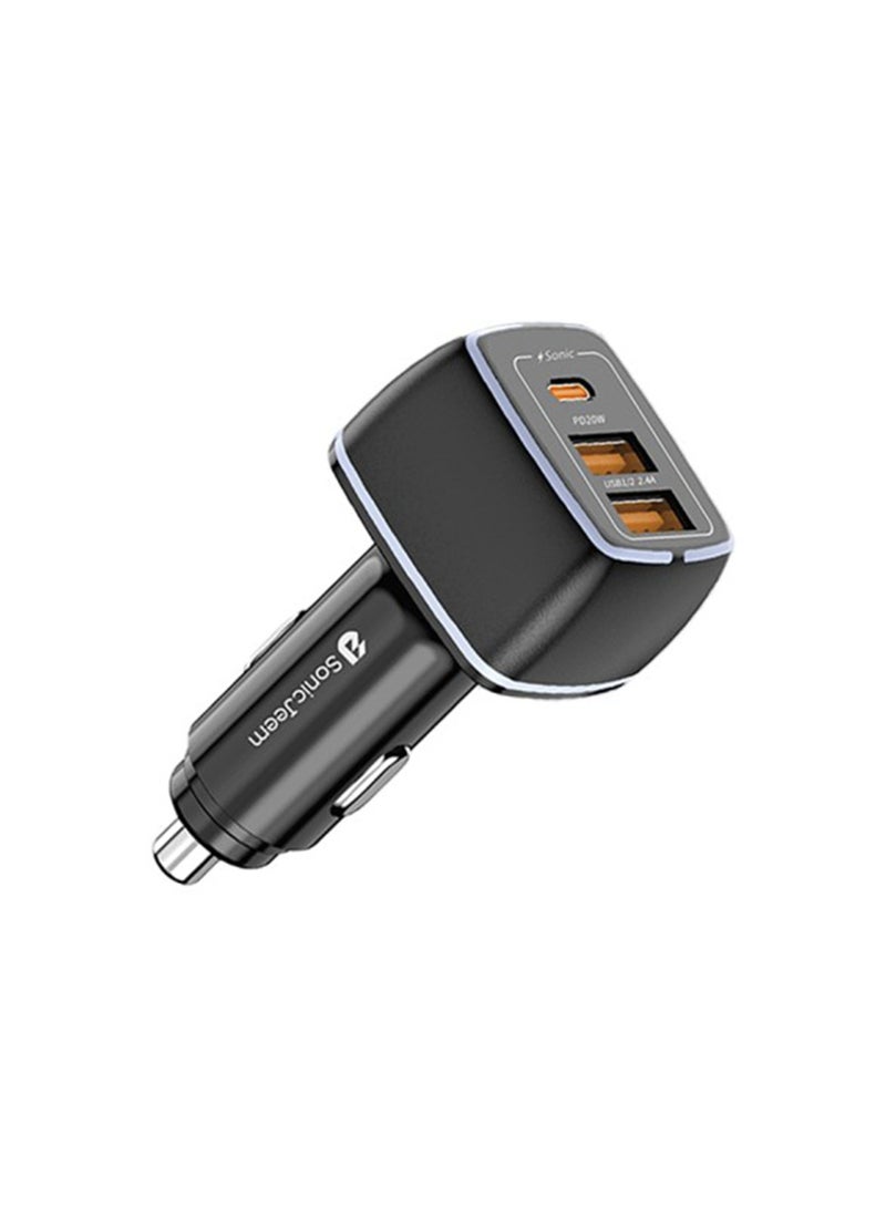 SONIC JEEM HUMMER CAR CHARGER FAST CHARGING (SJ203B) - Image 2