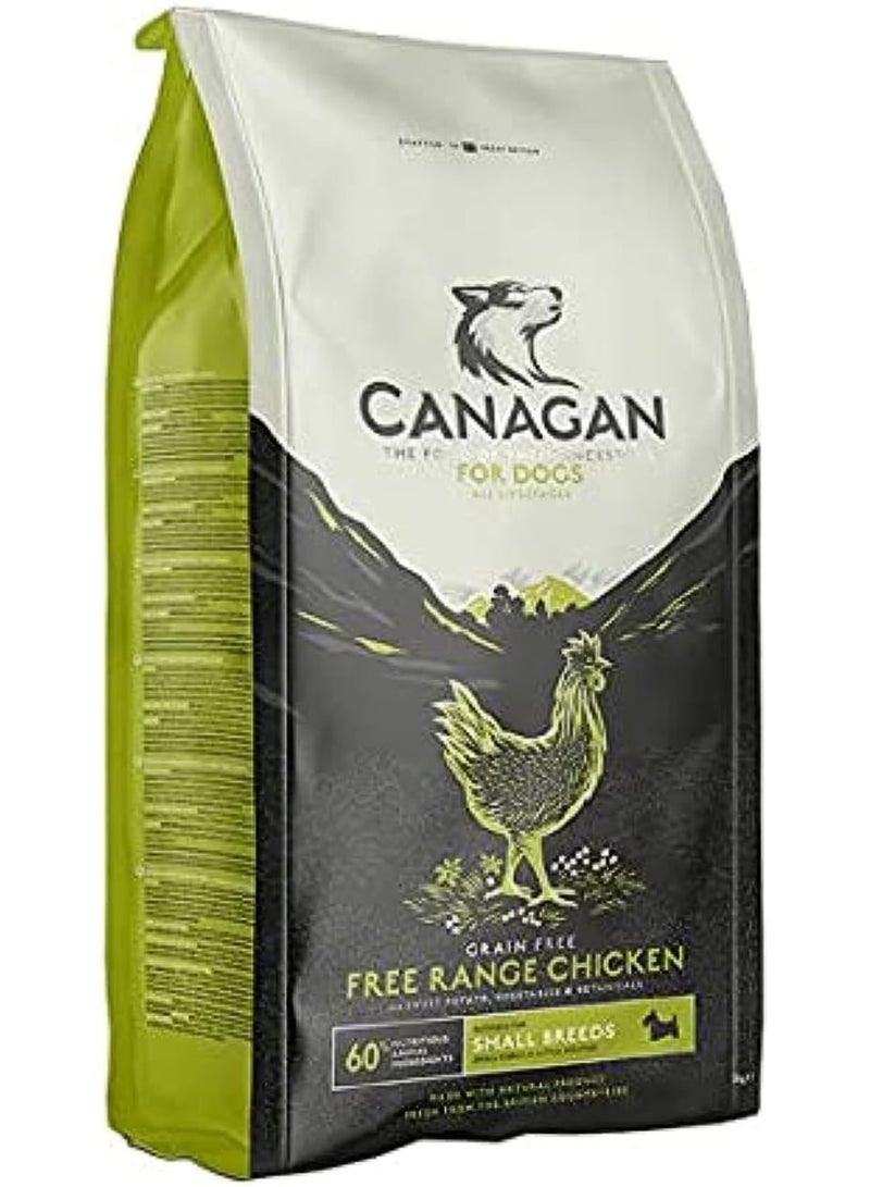 Canagan Free Range Chicken Small Breed Dogs 2KG - Image 1