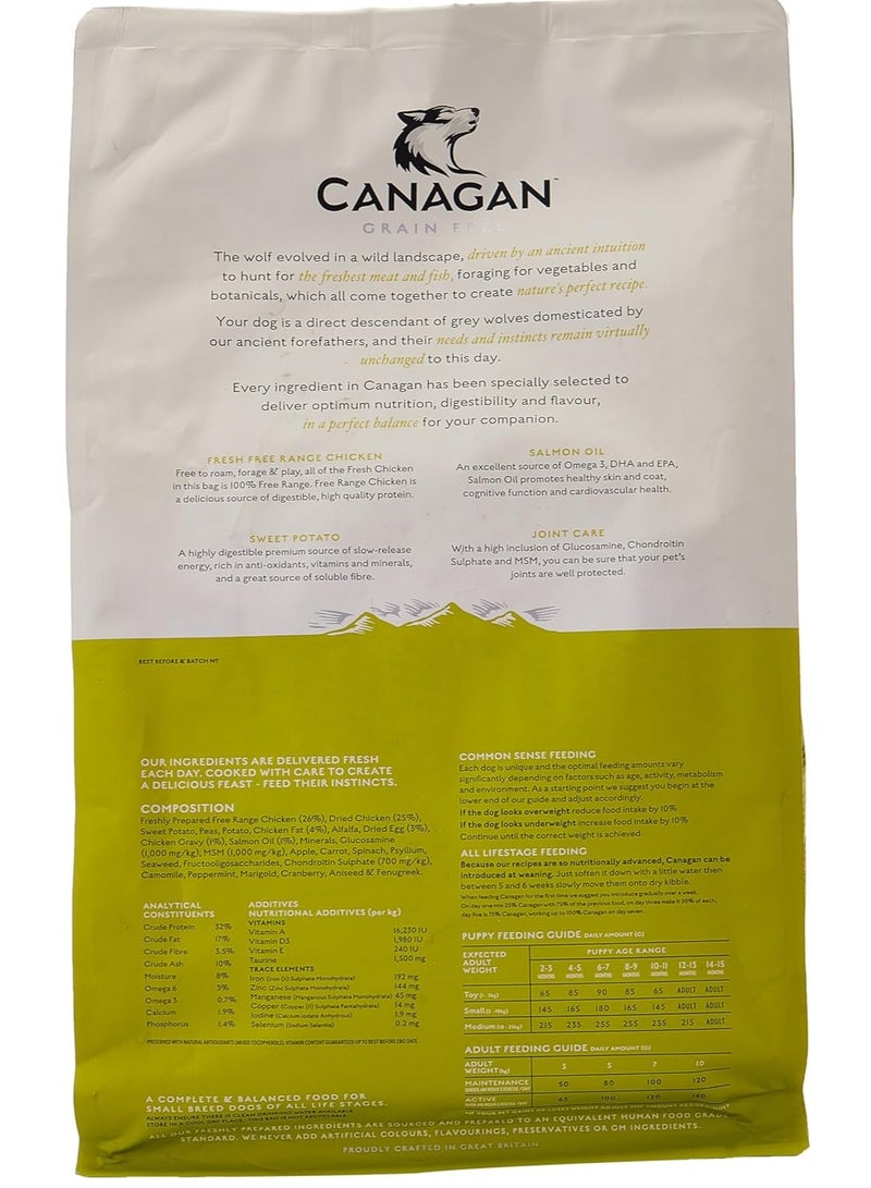 Canagan Free Range Chicken Small Breed Dogs 2KG - Image 2