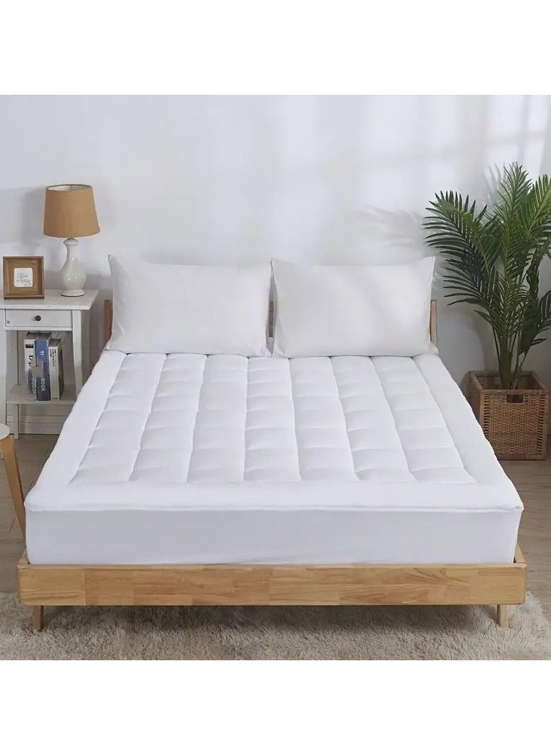 Brides Hotel cloud felt bed, size 200 x 200 cm - height 14 cm - white  - Image 2