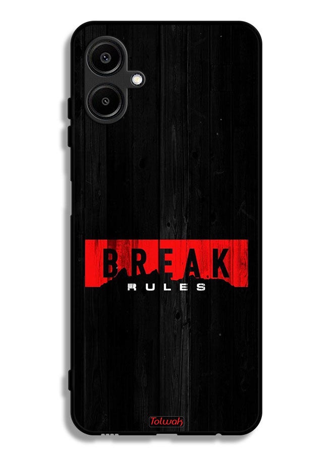 Tolwak - Samsung Galaxy A06 4G Protective Case Cover Break Rules - Image 1