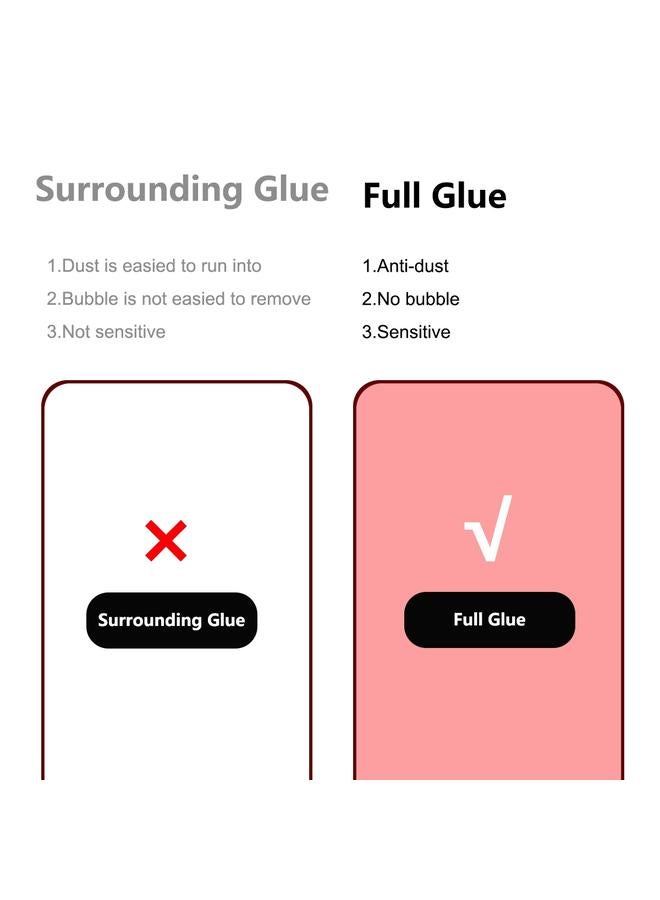 ENKAY Case For Samsung Galaxy S23+ 5G 2pcs Full Glue 0.2mm Tempered Glass Full Film, Support Fingerprint Unlock - Image 3